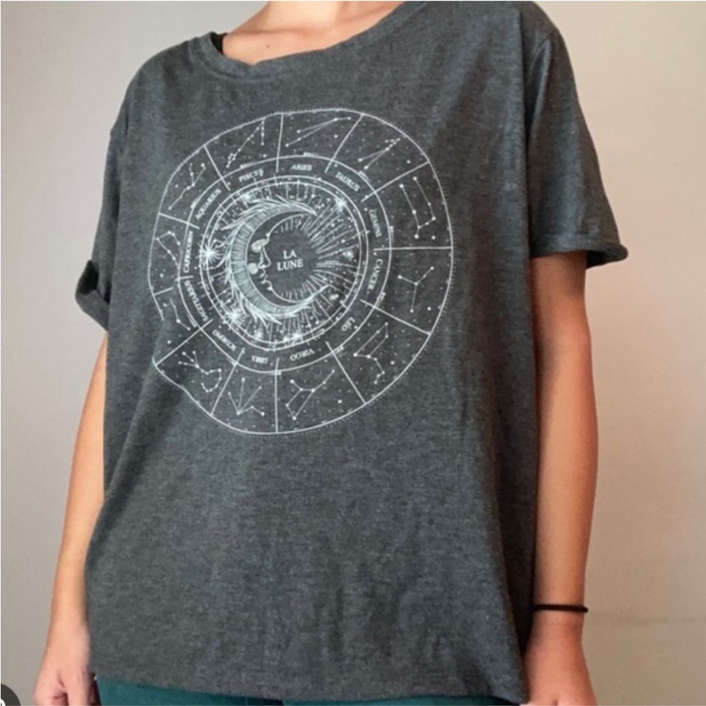 Stars Above Target La Lune Zodiac Tee Constellation Yoga T-Shirt